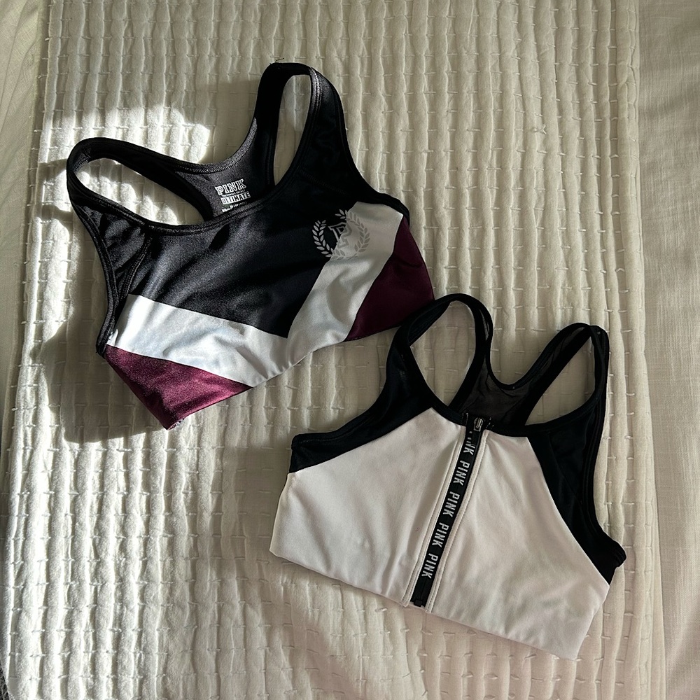 Pink Sport Bras